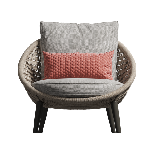 Lido Cord Outdoor Lounge Armchair