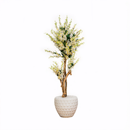 Luma white 6 feet with white blossom 6 feet