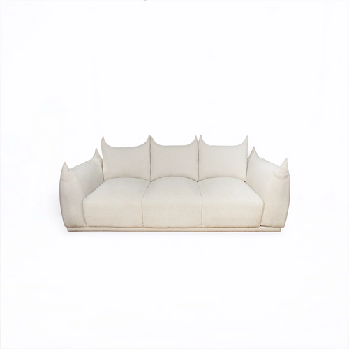LIAM AR Flex White Rubbing Jute Double pocket spring diamond foam 12 inch cusion