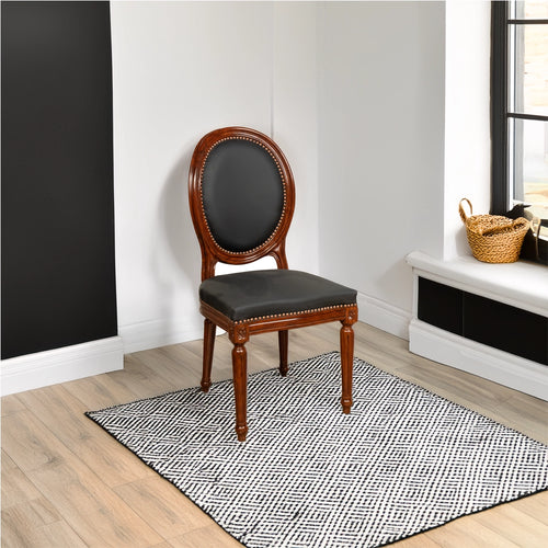 Heaven Wooden round dining chairs