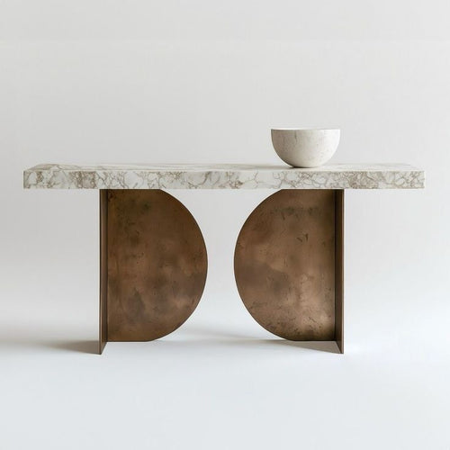 Half-Moon Wall Console
