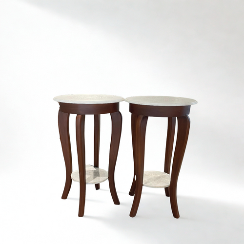 Long Round Table Set