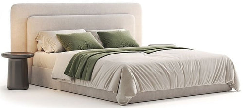 Modern Cloud Upholstered Platform Bed