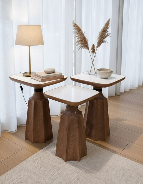 Tripod Pedestal Accent Table