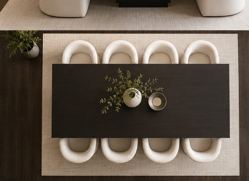 Mono Dining Table - top view