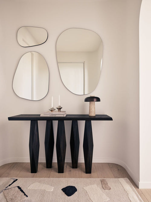 Sculptural Leg Console