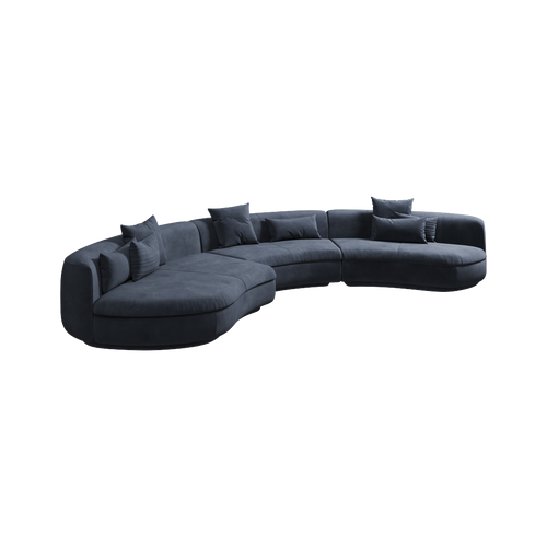 Modular Curved Sectional Sofa