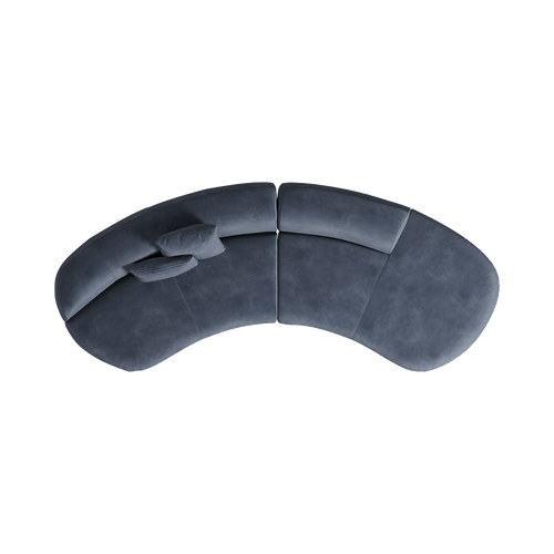 Modular Curved Sectional Sofa