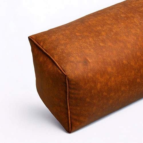 Sachem Bean Bag with Ottoman Burnt Sienna - No