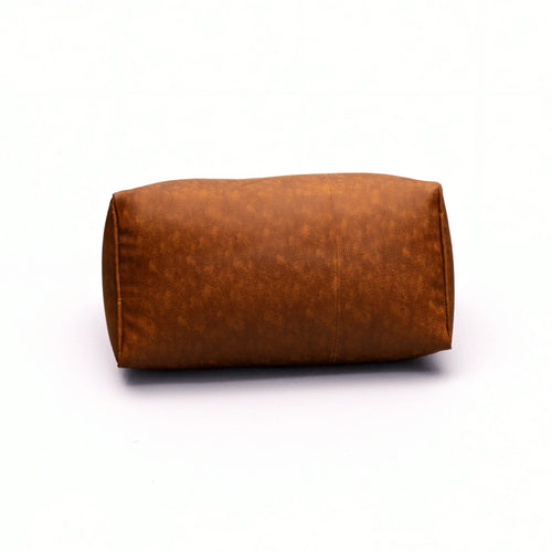 Sachem Bean Bag with Ottoman Burnt Sienna - No