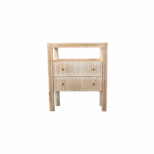 Opal Modern Grey Side Table