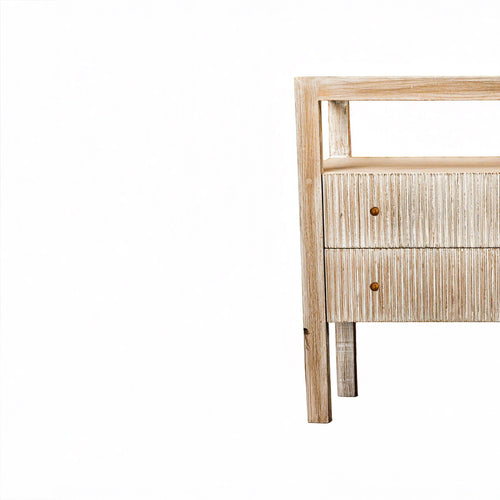 Opal Modern Grey Side Table