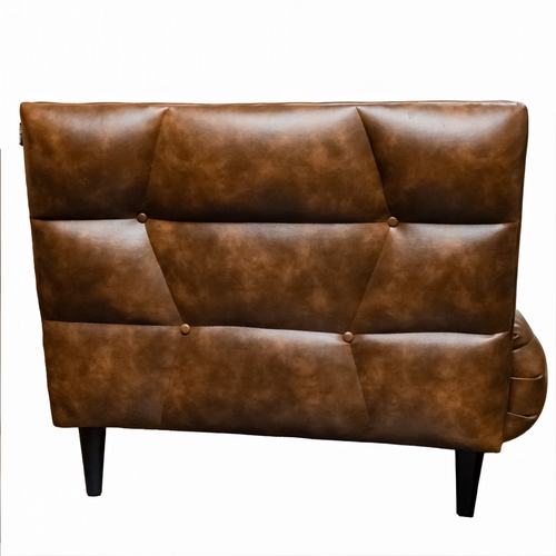 ALANYA Rome Zh 1000 Micro Fiber Leather Single pocket Spring + ottoman 42x 42