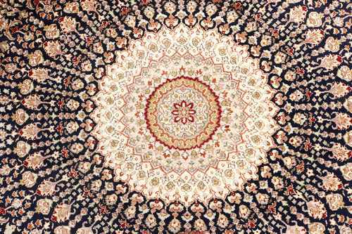 Dome (Navy Blue & Beige)