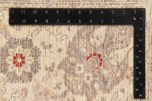 Floral Symphony (Light Brown & Beige)