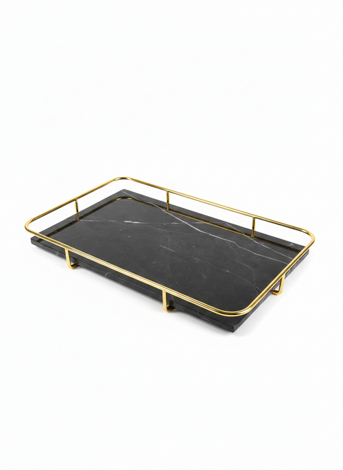 Black Marble Tray