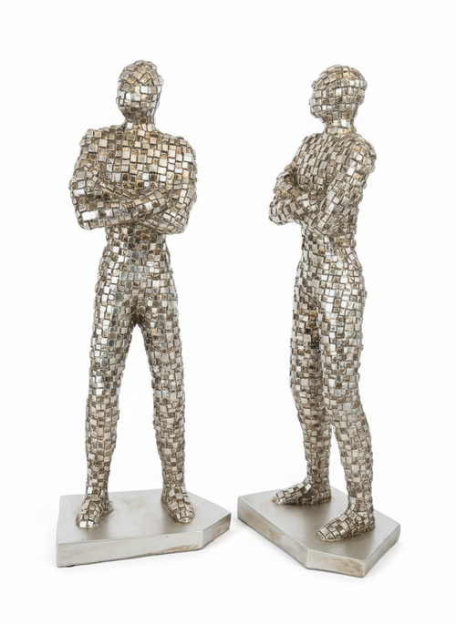 Golden Man Statue