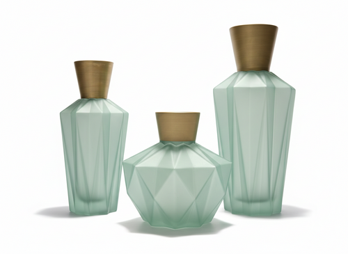 Ocean Green Urns (Set of 3)