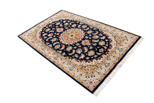 Isfahani Dome ( Blue & Off White)