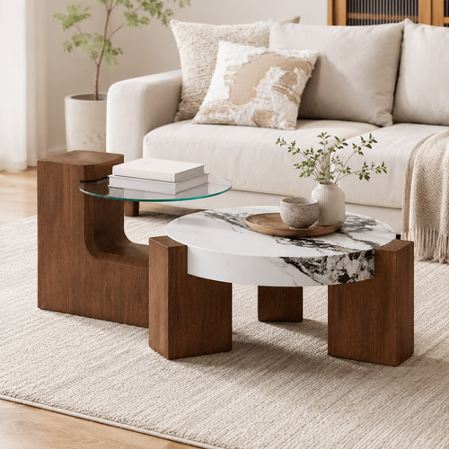 Minimalist Block Center Table