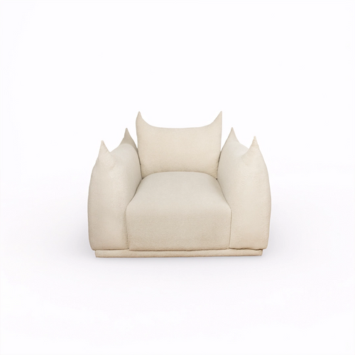 LIAM AR Flex White Rubbing Jute Double pocket spring diamond foam 12 inch cusion