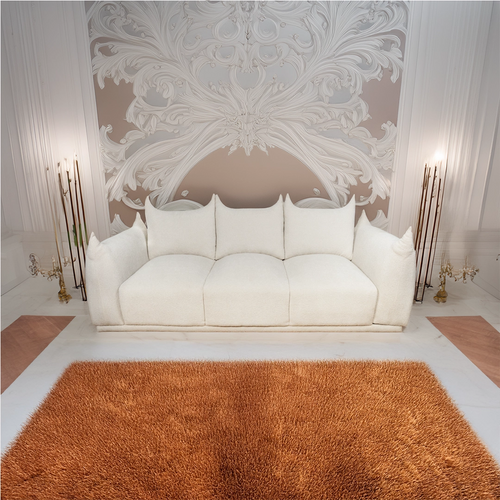 LIAM AR Flex White Rubbing Jute Double pocket spring diamond foam 12 inch cusion