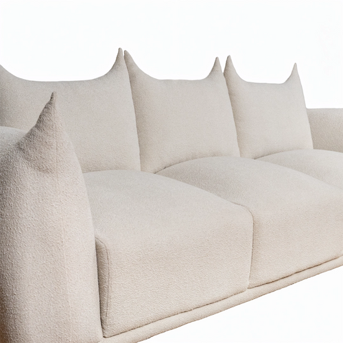 LIAM AR Flex White Rubbing Jute Double pocket spring diamond foam 12 inch cusion