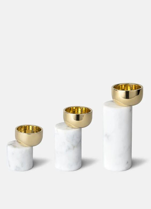 Lint Candle Stands (Set of 3)
