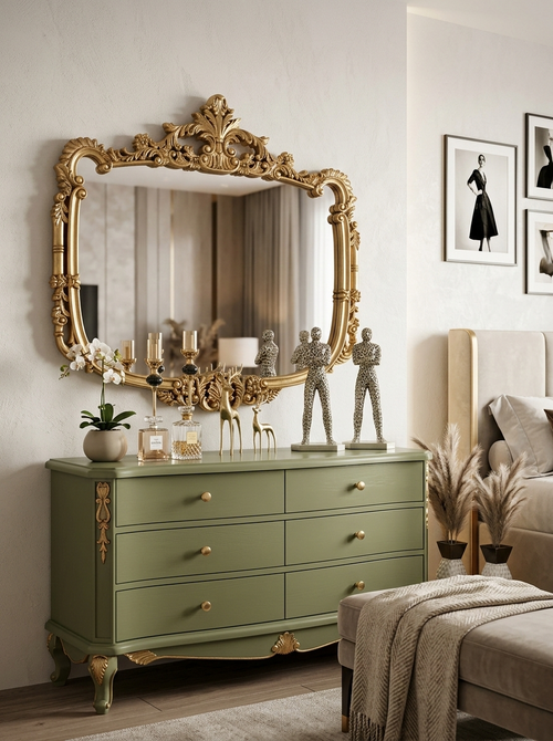 Monarch Carved Dresser