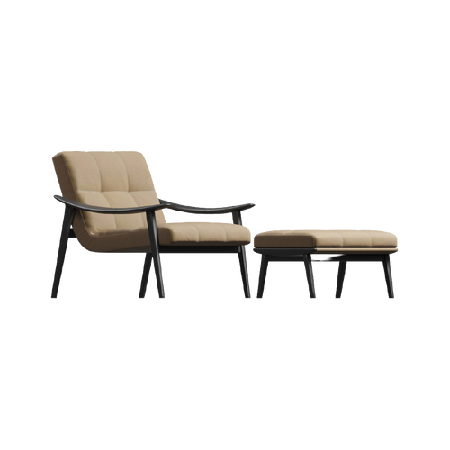 Fynn Lounge Chair and Ottoman