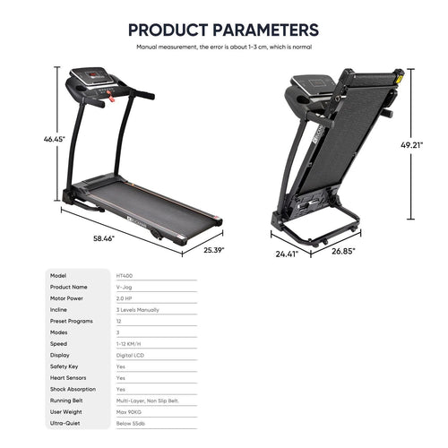 JC Buckman V-jog Treadmill